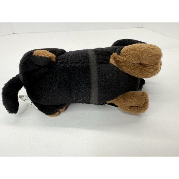 Vintage Stuffins Lumpy’s Gang 1997 Black Bean Bag Dachshund  License NO. K-9 - Picture 7 of 10